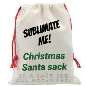 Christmas Santa Sacks Sublimation