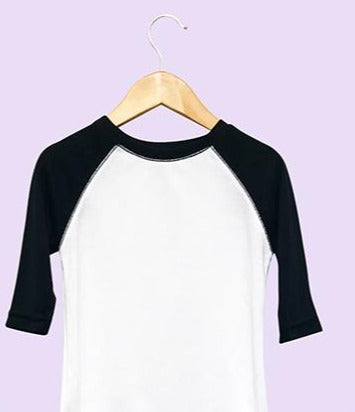 Sublimation: Youth Raglan high low