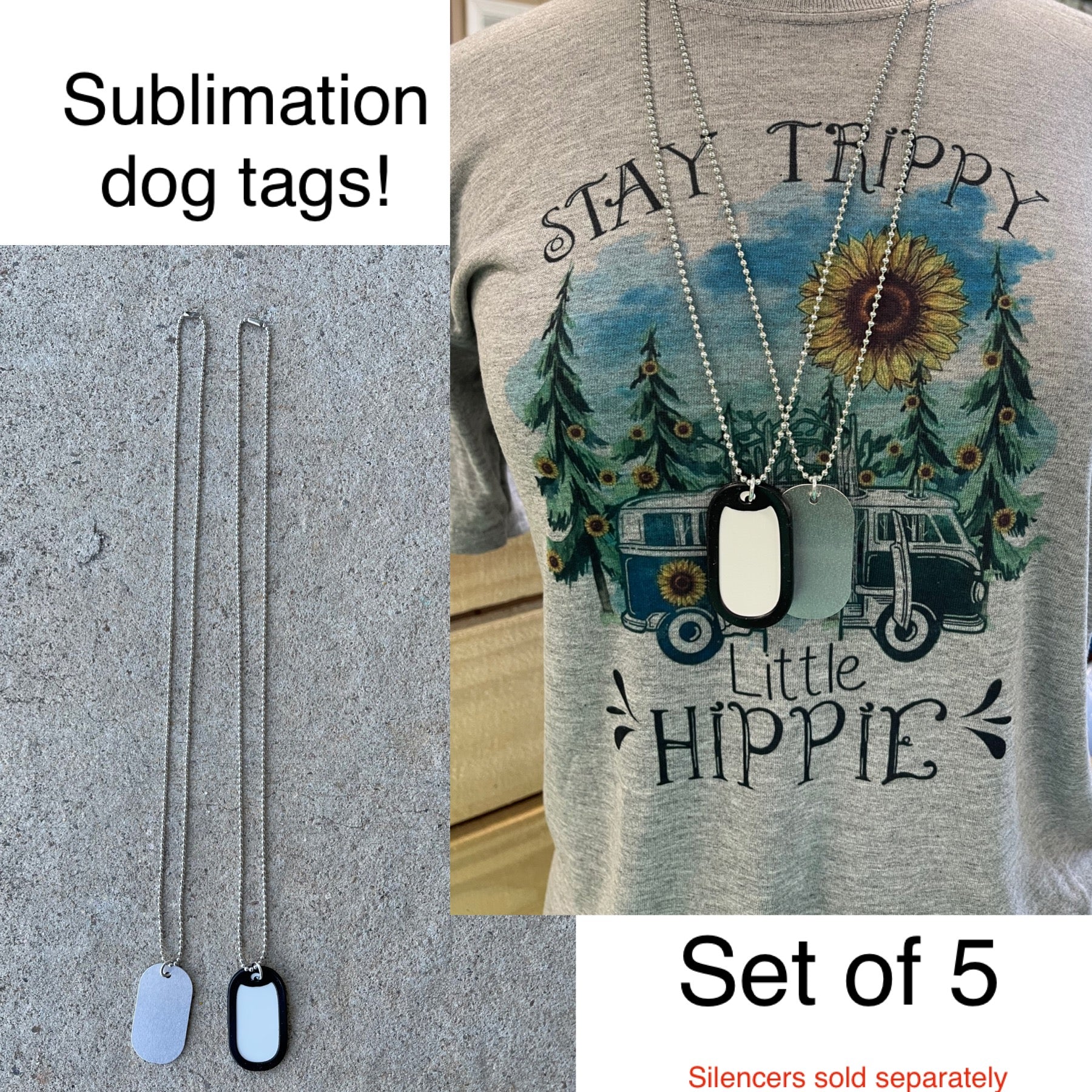 Sublimation Dog Tags – KB blanks LLC